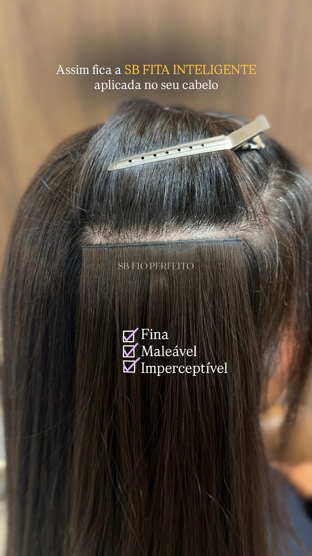 SB Fita Inteligente aplicada por profissional
